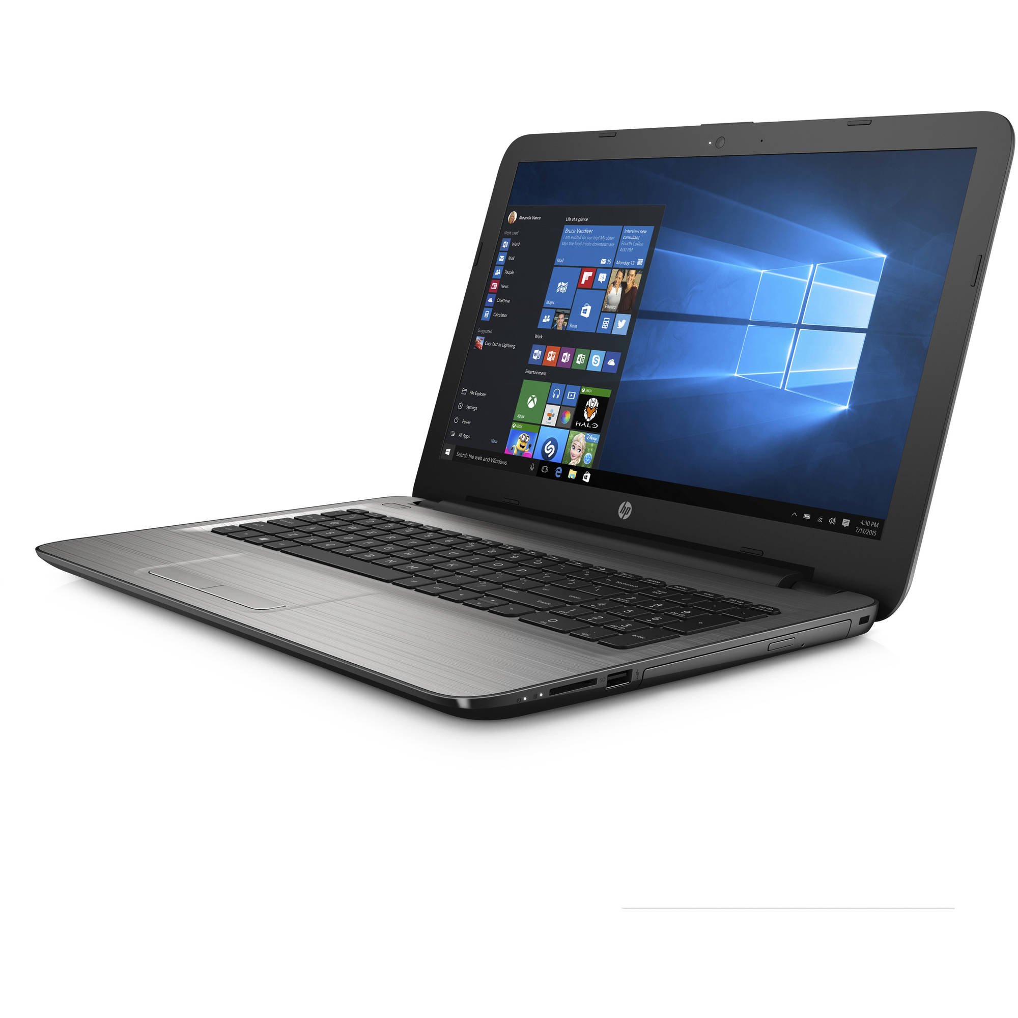 Notebook HP 15-ay041wm Touchscreen Intel Core i3-6100U 2.3GHz 8GB